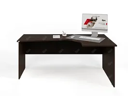 UNITY PC4-18 R ВЕНГЕ Офисный стол угловой Правый 1800х1100х750 - Фото предпросмотра