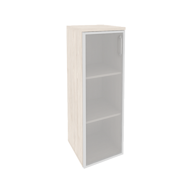 Onix Шкаф средний узкий левый O.SU-2.4 R (L) Денвер светлый 400*420*1207 - Вид 1