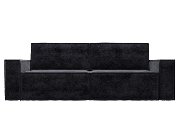 Диван прямой Куба Велюр серый - Вид 2