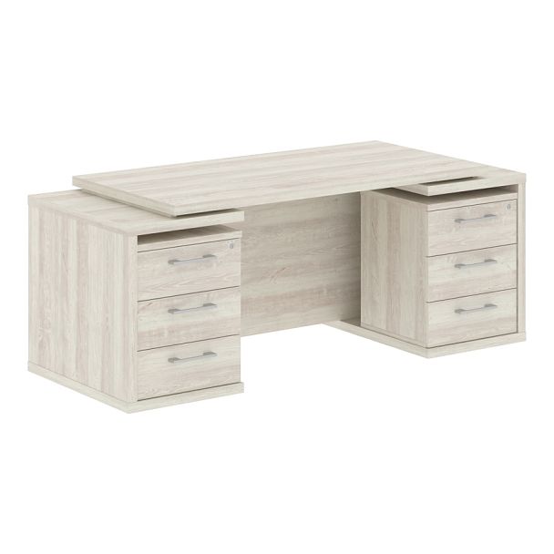 Стол 2-х тумбовый TDT 197.A Сосна Эдмонт Z 1900х750х750 TORR-Z - Вид 1