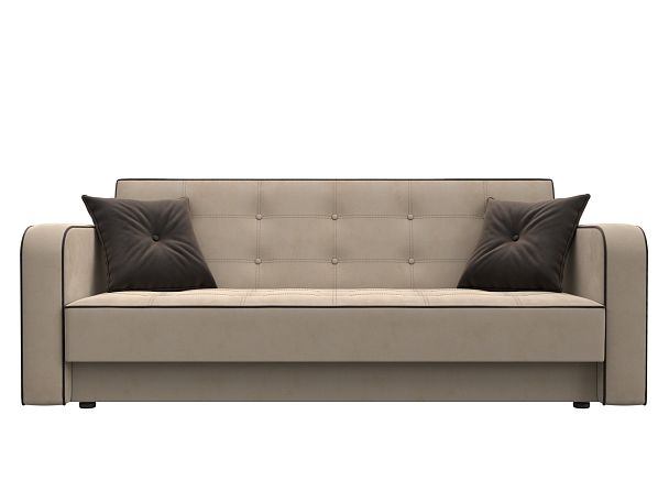 Диван-книжка Тур Велюр бежевый - Вид 2