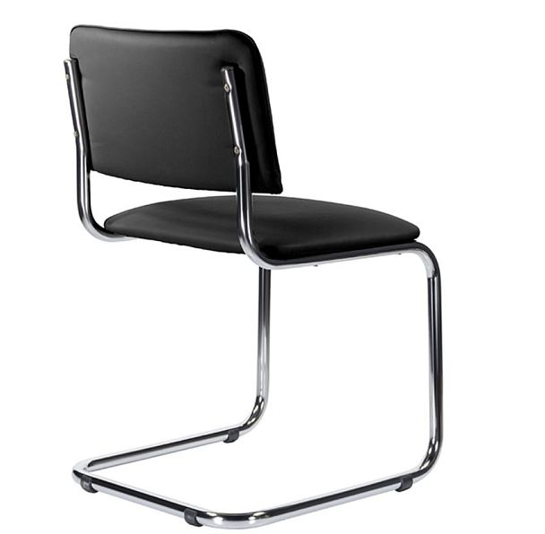 Сильвия Стул Хром APM Z-11 черный - Вид 4