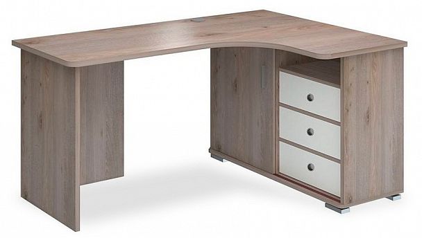 Стол письменный Домино СР-165С Белый/Нельсон правый - Вид 1