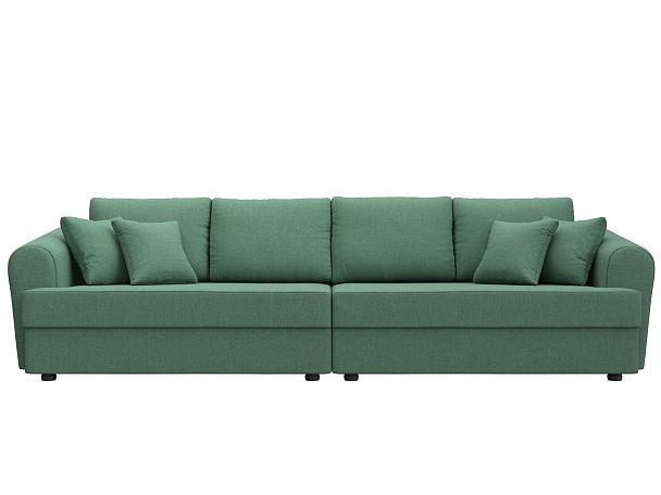 Диван прямой Милтон Рогожка зеленый - Вид 2