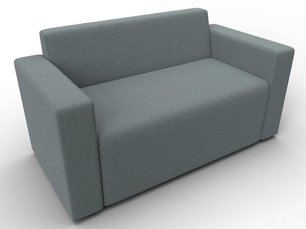 Диван прямой Лига-093 Рогожка серый - Вид 6