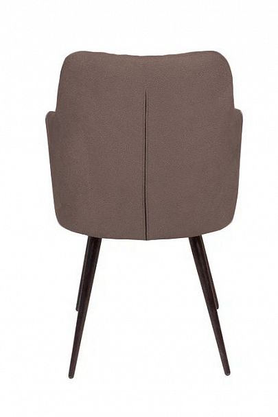 Стул поворотный на 90 градусов, функция возврата, антишум Hunt ромб, бархат антрацит 14 / чёрный конус - Вид 5