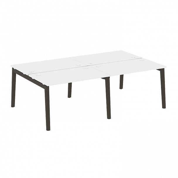 Рабочая станция "Onix wood" OW.D.RS-4.2.7 белый/дуб темный - Вид 1