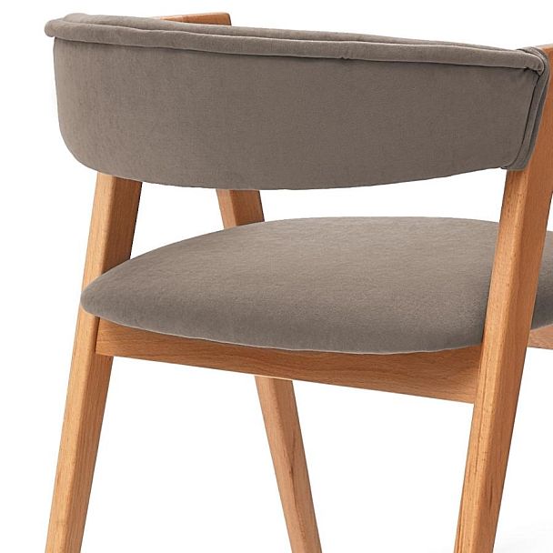 Стул деревянный Кайто Бук натуральный/Латте - Вид 5