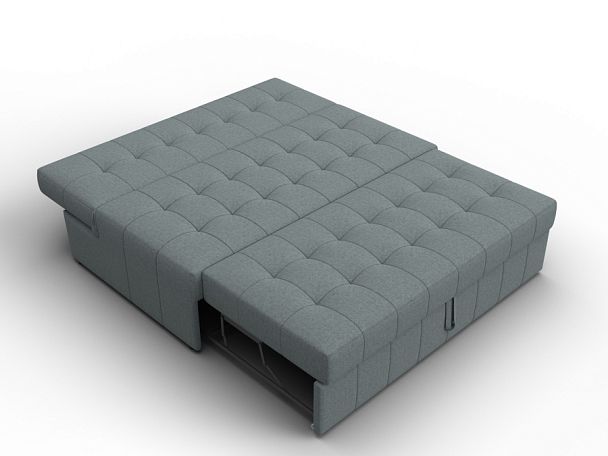 Диван прямой Лига-107 (140) Рогожка серый - Вид 8