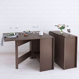 Стол-книжка (750*850*340) (тэкс) венге - Фото предпросмотра