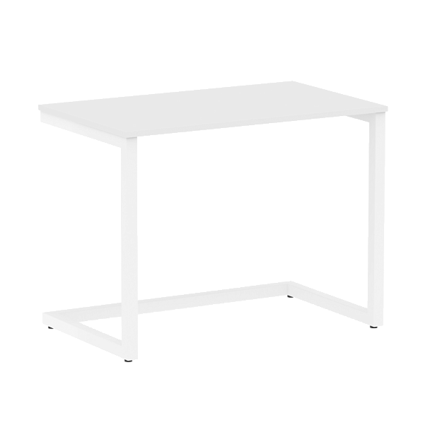 Home Office Стол письменный VR.SP-2-98 Белый/Белый металл 980*600*750 - Вид 1