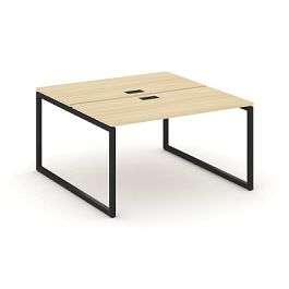 Стайл Проджект Рабочая станция 2-х сторон. SN-4O.DRS-004 Акация Лорка/Металл Черный 1580*1232*750 - Фото предпросмотра