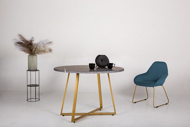 Стул Kent БлюАрт/Линк Золото - Вид 5