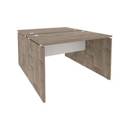 Onix Рабочая станция O.D.RS-2.2.7 Тиквуд темный/Белый бриллиант 1180*1475*750 - Фото предпросмотра