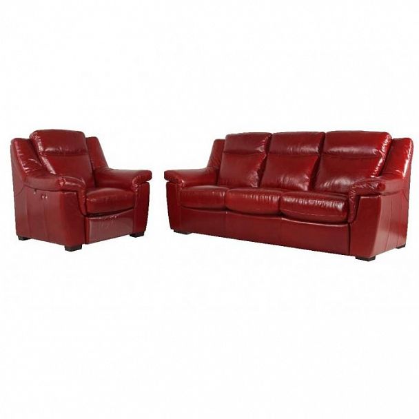 Диван "Эльба" кожа - Вид 4