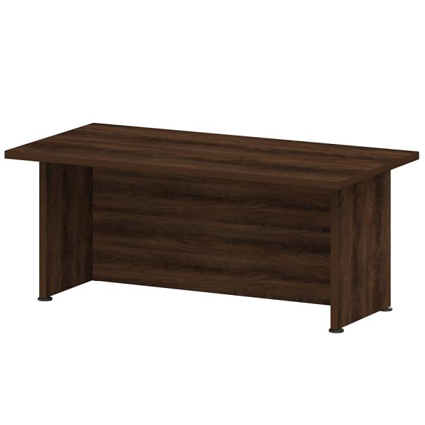 Стол руководителя К-961 дуб апрель 1800x900x750 Приоритет - Вид 1