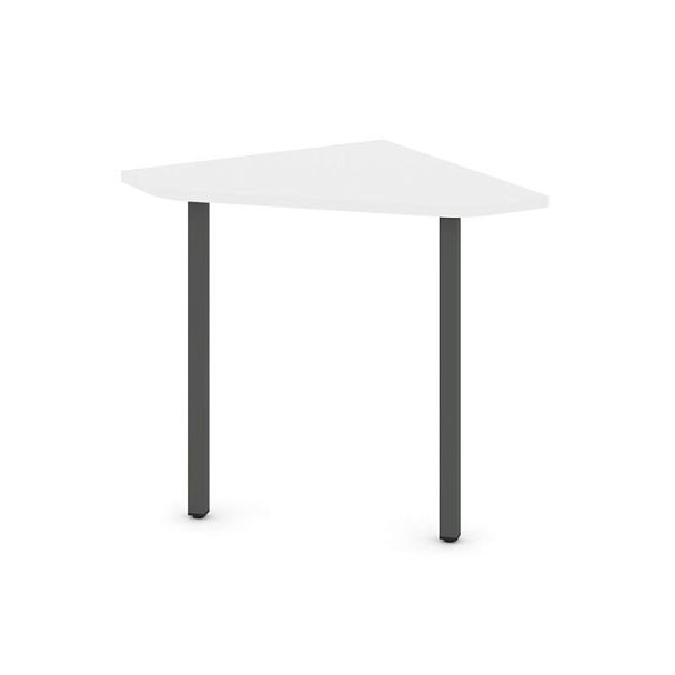 Стайл Проджект Угловой элемент стола SN-4.USP-011 Белый/Металл Антрацит 700*700*750 - Вид 1