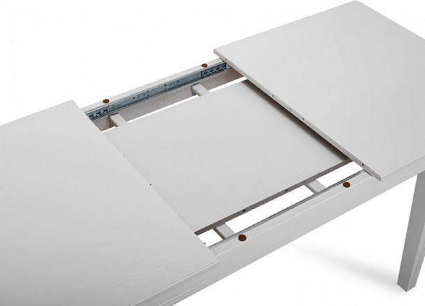 Стол деревянный раздвижной Таурус 160(210)х90х76 Белый - Вид 7