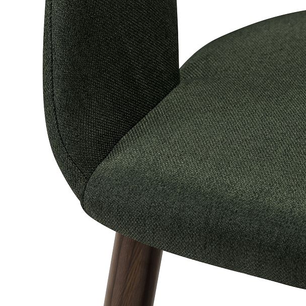 Кресло Hugs тёмно-зеленый/т.орех - Вид 6