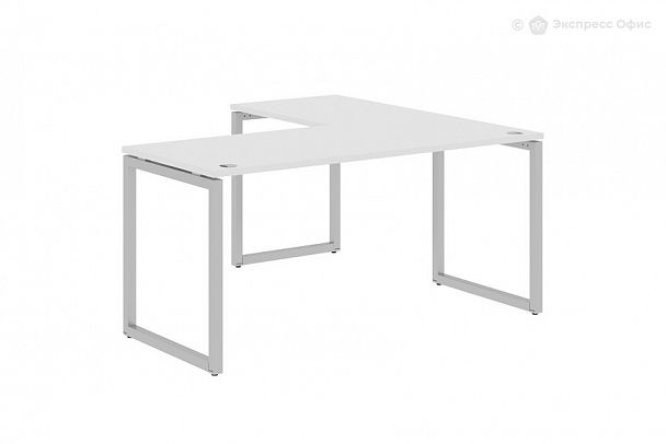 Стол "XTen-Q" XQCT 1615 белый/алюминий - Вид 1