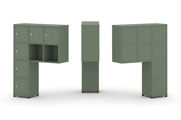 Concept Надставка высокая CN.ONV-009 Кобо/Металл Черный 1099*350*1486 - Вид 1