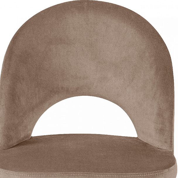 Стул кухонный Рэди латте велюр/черный - Вид 7