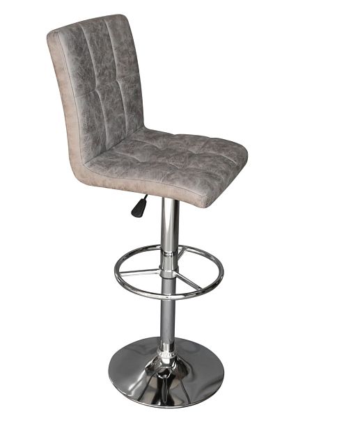 Стул барный DOBRIN KRUGER (античный серый) - Вид 1