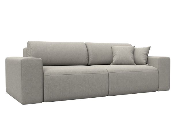 Диван прямой Лига-036 НПБ Классик Рогожка бежевый - Вид 1