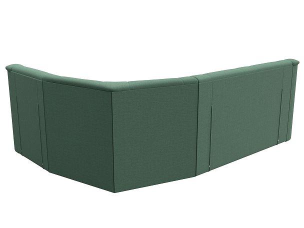 Диван угловой Карелия правый угол Рогожка зеленый - Вид 6