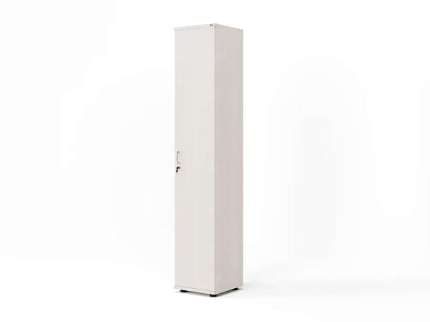 ЛАЙТ / LIGHT RLG036-35x35 Узкий шкаф 35x35x183 Дуб Молочный - Вид 1