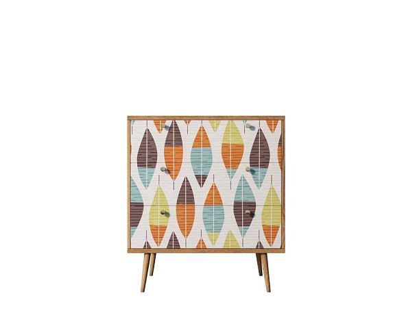 Комод Berber три ящика 48 принт арт BB40/Print_48 - Вид 1