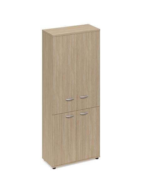 Шкаф для документов закрытый 4-х дверный A4 А4 9373 БП дуб скандинавский - Вид 1