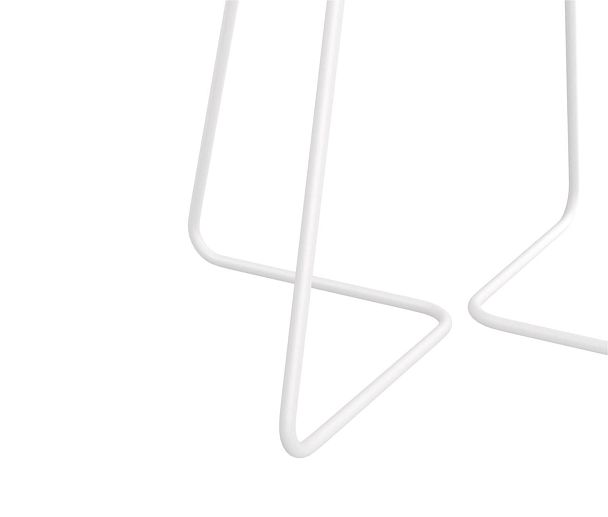 Столик журнальный Sheffilton SHT-CT42 белый муар - Вид 5