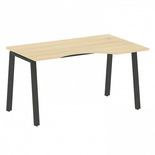 Стол "Metal System" БА.СА-2 акация/антрацит - Вид 1