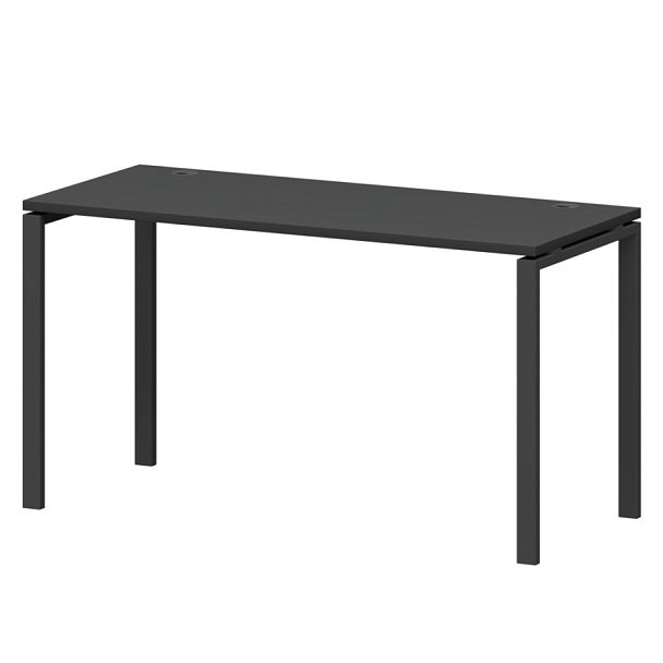 Стол на металлокаркасе СМС25-П-12К.60.Пр25 Графит/Антрацит 1200x600x750 Смарт - Вид 1