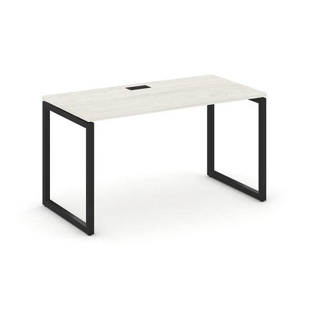 Стайл Проджект Стол письменный SN-4O.SP-012 Дуб Наварра/Металл Черный 1180*700*750 - Вид 1