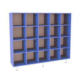 Шкаф для горшков на 20 мест, цветной - Фото предпросмотра