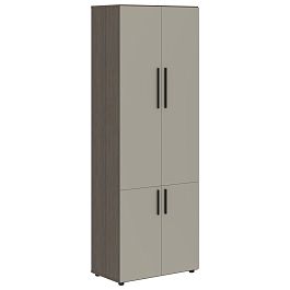 Шкаф высокий широкий VHCS 80.3 Аметист/Дуб Сильвер 800х430х2253 VELION - Фото предпросмотра