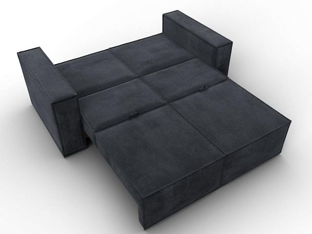 Диван прямой Куба мини Велюр серый - Вид 10