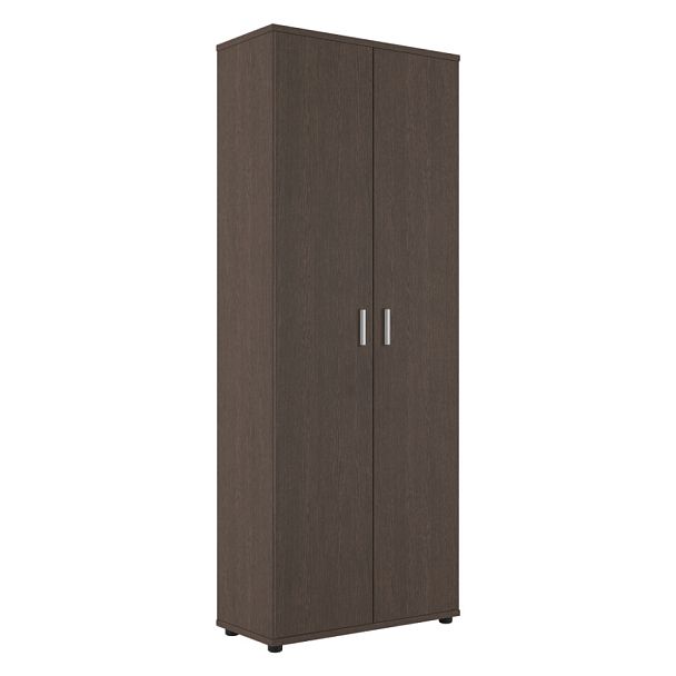 Шкаф для бумаг закрытый Trend 77,6x36x199,4 тёмный дуб - Вид 1