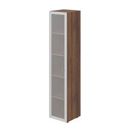 EUROPE/ЕВРОПА RE092-39х42 Шкаф узкий, З/С ЛДСП 399x420x1965 Орех Вармия - Фото предпросмотра