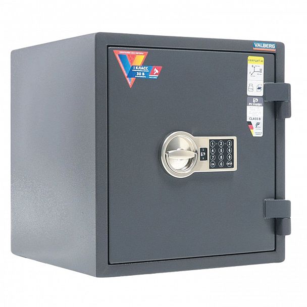 Сейф взломостойкий 1 класс VALBERG "Кварцит-46EL", 460х440х430 мм, 113 кг, электронный замок - Вид 3