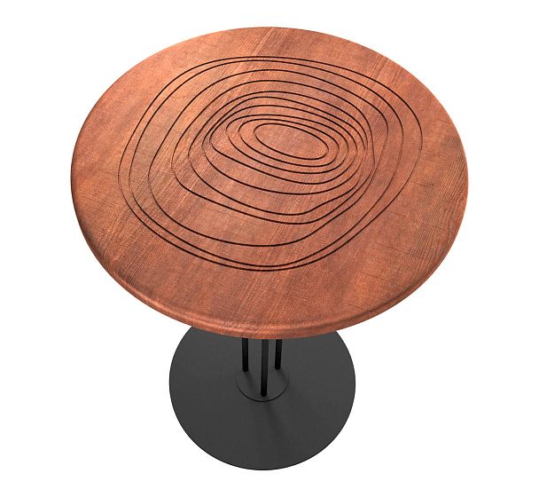 Столик журнальный Sheffilton SHT-CT44-3/H43 кариф/черный муар - Вид 4