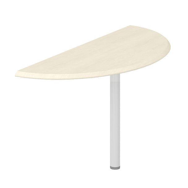 Приставка для двух столов, стоящих рядом "Технофорвард"  ПК-ТФ-ПР167Х60БЛ/Т-В2-99 клен - Вид 1