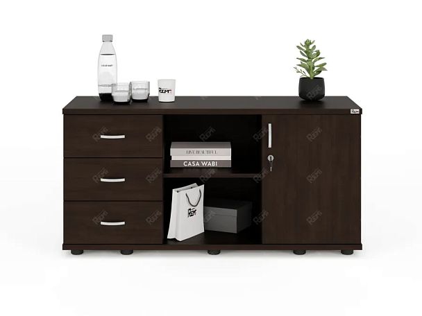 ЛАЙТ / LIGHT RLG023-120x45 Тумба 4 ящика 120x45x60 Венге - Вид 2