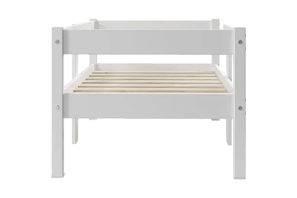 Кровать Легос компакт 700х1400, цвет белый, без ящиков - Вид 5