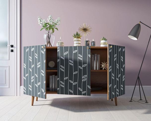 Комод Berber три дверки 18 принт арт BB01/Print_18 - Вид 2