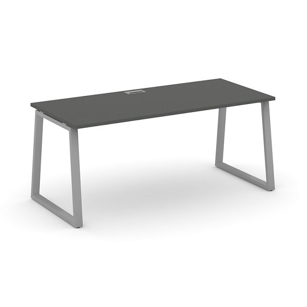 Style Project Direct Direct Стол письменный SN-6T1.SR-014.M Антрацит/Металл Серый 1580*700*750 - Вид 1