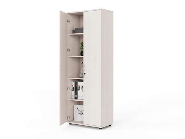 ЛАЙТ / LIGHT RLG038-70x35 Шкаф 4 полки 70x35x183 Дуб Молочный - Вид 3