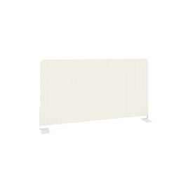 Metal System Экран тканевый боковой Б.ТЭКР-72 Белый/Белый металл 720*390*22 - Фото предпросмотра